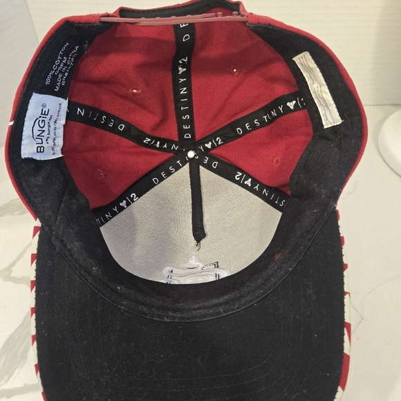 Bungie Destiny 2 Hunter Class Baseball Cap Snapback Red White OSFM - Picture 8 of 10